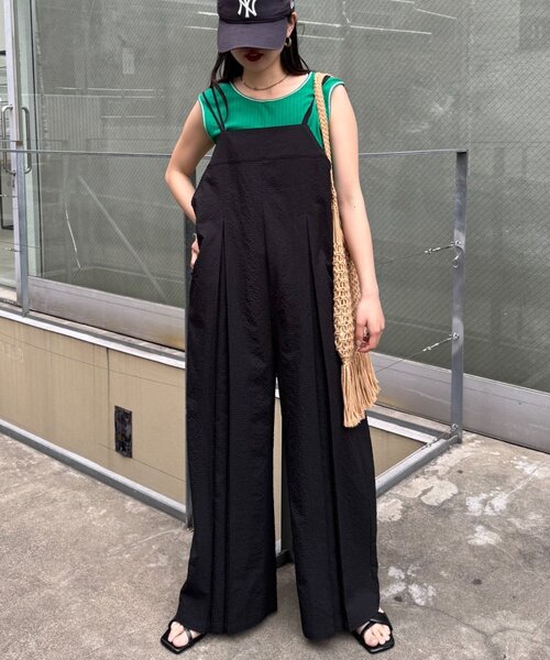 「CIAOPANIC TYPY」 オーバーオール MEDIUM グリーン レディース_画像4