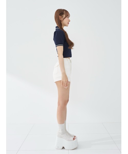 Darich（ダーリッチ） パンツ コンパクトベルトショートパンツ