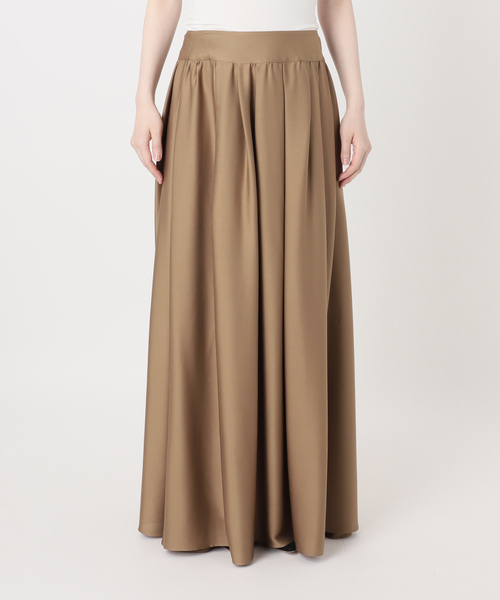 スカート SILK SATIN LONG スカートの画像