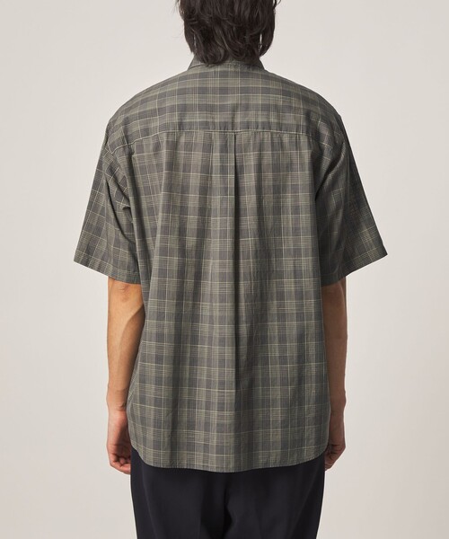 STEVEN ALAN（スティーブンアラン） シャツ 半袖 スラブ チェック