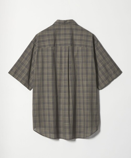 steven alan 半袖シャツ Lサイズ STEVEN ALAN（スティーブンアラン） シャツ 半袖 スラブ チェック