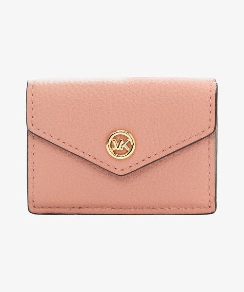 MICHAEL KORS レディース三つ折財布（色：ピンク系）｜財布