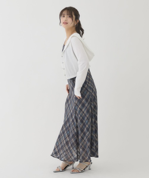archives（アルシーヴ） ワンピース 夏 「アシンメトリーデザインで差