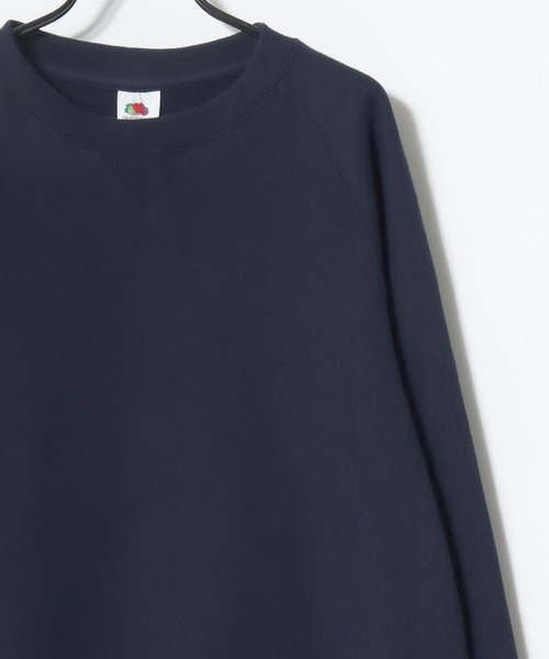 「FRUIT OF THE LOOM」 スウェットカットソー X-LARGE グレー レディース_画像2
