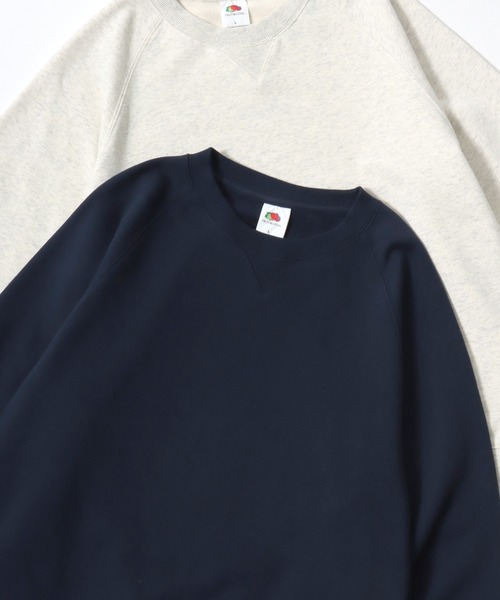 「FRUIT OF THE LOOM」 スウェットカットソー X-LARGE グレー レディース_画像7