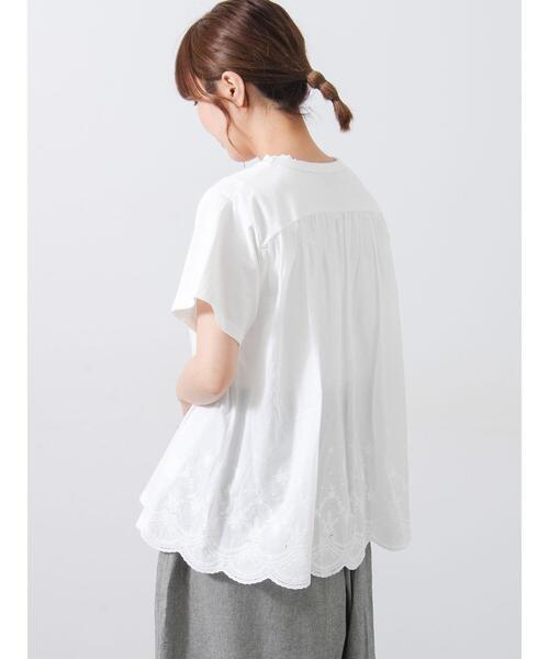 Samansa Mos2（サマンサモスモス） tシャツ 半袖 「接触冷感」バック