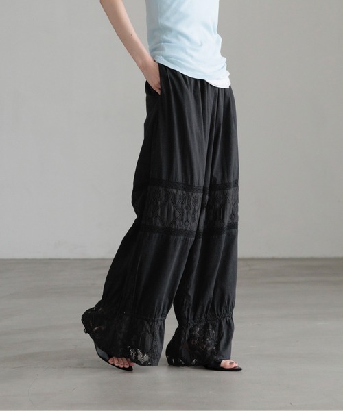 LOWRYS FARM（ローリーズファーム） パンツ INDIAレースバルーン