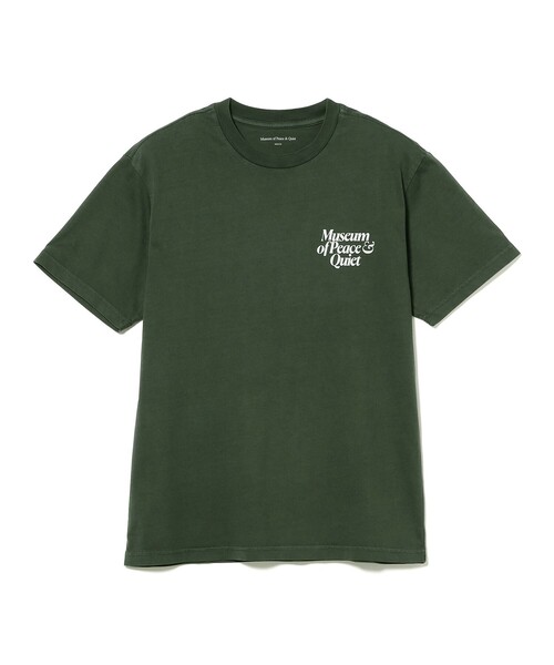 2026完売Museum Peace＆Quiet Tシャツ グリーン PEACE & QUIET tシャツ Museum of Peace ＆ Quiet / Mid Century Tee