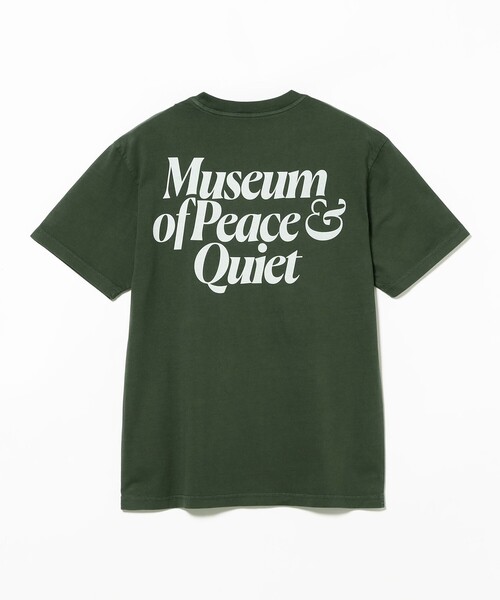 2026完売Museum Peace＆Quiet Tシャツ グリーン PEACE & QUIET tシャツ Museum of Peace ＆ Quiet / Mid Century Tee