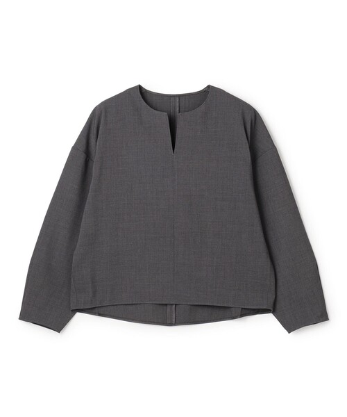 「UNFILO」 長袖ブラウス MEDIUM ブラウン レディース_画像7