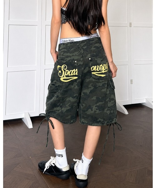 カーゴパンツ 迷彩柄（パンツ丈タイプ：ハーフ）の商品一覧 通販