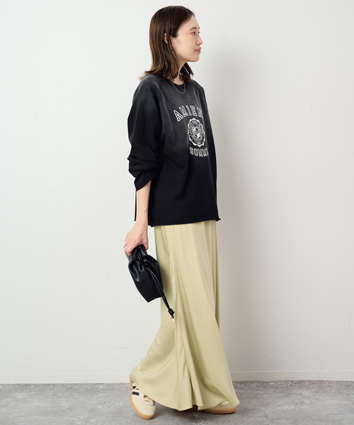 SLOBE IENA（スローブイエナ） ロング スカート 「追加3」グロッシー