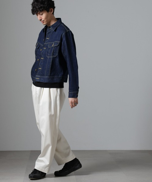 Lee（リー） デニムジャケット L ネイビー メンズ : ZOZOTOWN Yahoo!店