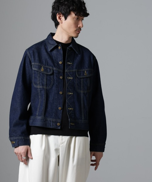 Lee 濃紺デニムジャケット 38 REG Lee（リー） デニムジャケット L ネイビー メンズ : ZOZOTOWN Yahoo!店