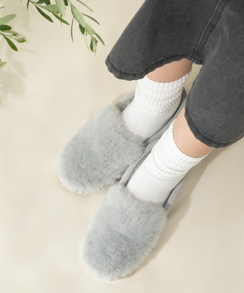 EMU Australia デッキシューズ モカシン Cairns Reverse Fur