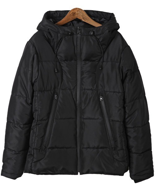 LUXSTYLE ダウンジャケット ダウン シレーボリュームネック中綿