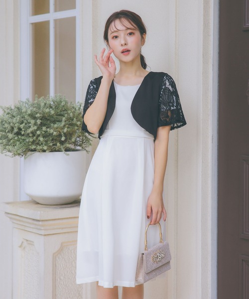 ドレス ショート丈 無地 半袖 上品 パーティー シンプル 結婚式 ドレス ショート丈 無地 上品 パーティー シンプル 結婚式 韓国