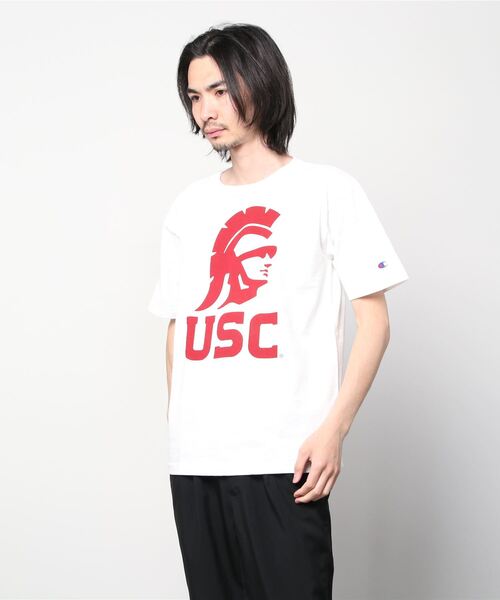 Tシャツ Tシャツ Champion チャンピオン メンズ Made In Usa ティーテンイレブン ショートスリーブtシャツ Zozotown Yahoo 店 通販 Yahoo ショッピング