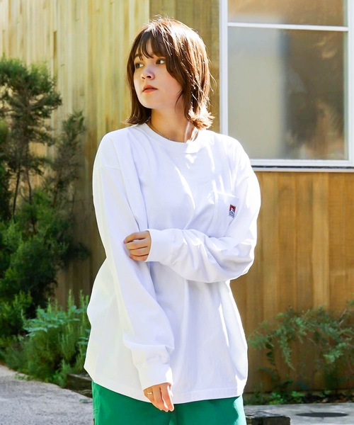 BEN DAVIS（ベンデイビス） tシャツ 胸ポケット ワンポイントロゴ