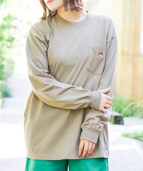 BEN DAVIS（ベンデイビス） tシャツ 胸ポケット ワンポイントロゴ