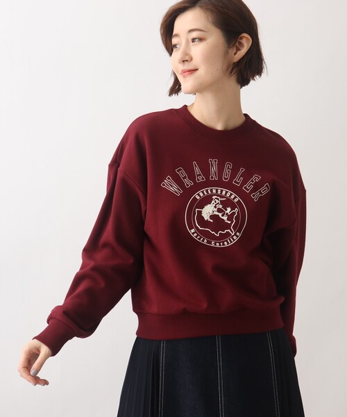 Wrangler（ラングラー） トレーナー スウェット 「別注」カレッジロゴ