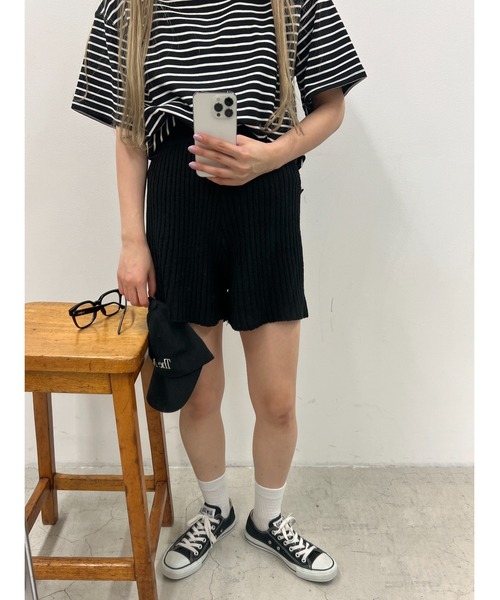 WC パンツ サマーニットショートパンツ レディース : ZOZOTOWN Yahoo