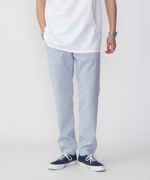 SHIPS.me チノパン 「ZOZO限定」SHIPS.me: ストレッチ シアサッカー