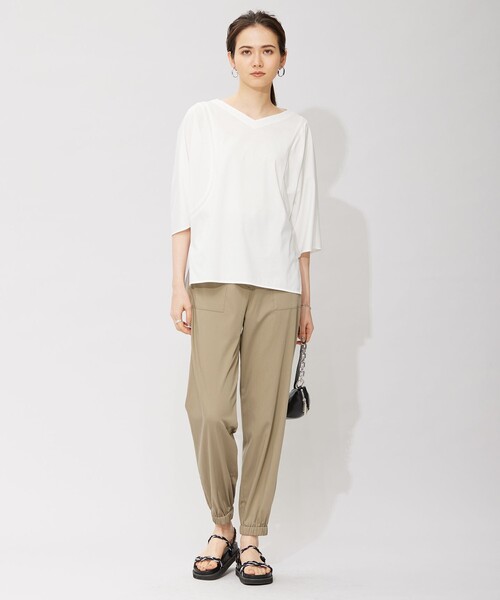 ICB（アイシービー） パンツ 「洗える」 キュプラナイロンストレッチ