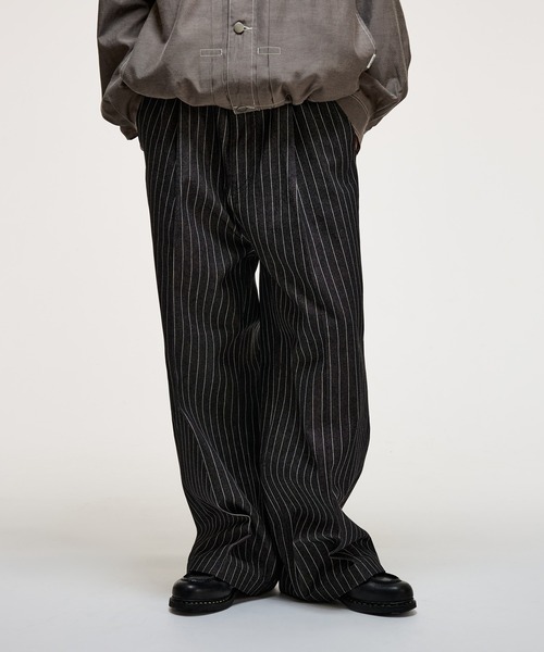 WETTEMPT ジーンズ 1 TUCK DENIM TROUSERS / ワンタックデニム
