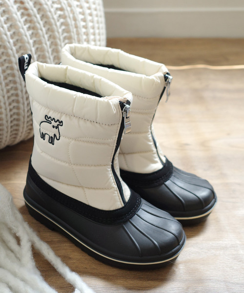 moz（モズ） ブーツ 防水防滑キッズ・ジュニアスノーブーツ /防寒