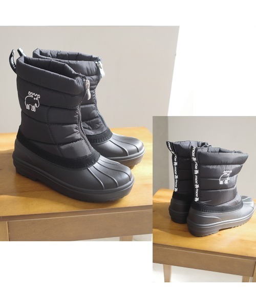moz（モズ） ブーツ 防水防滑キッズ・ジュニアスノーブーツ /防寒