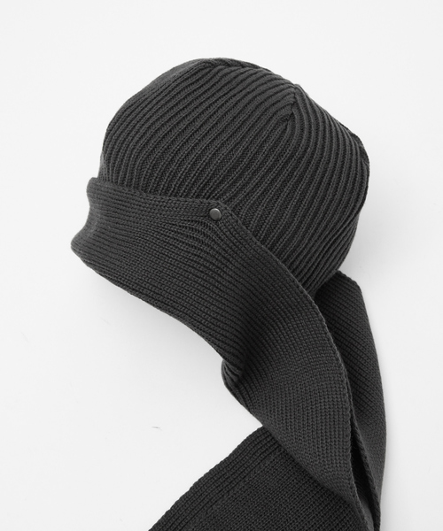 【美品】La Maison de Lyllis メゾンドリリス ニット帽マフラー 美品】La Maison de Lyllis メゾンドリリス ニット帽マフラー