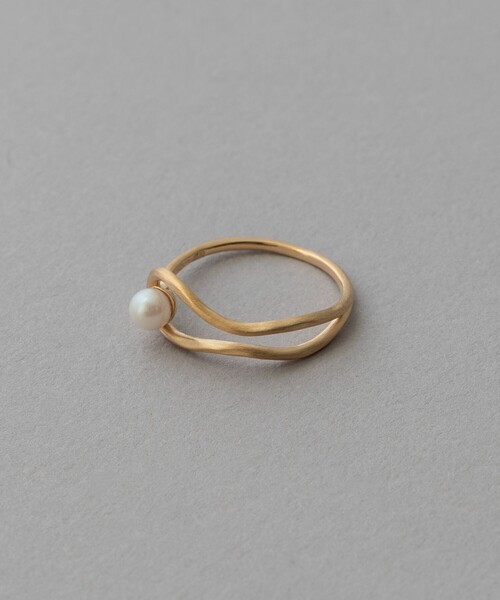 f*a様 エテ　クラフトリング ete bijoux（エテ ビジュー） 指輪 リング K18YG クラフト パール