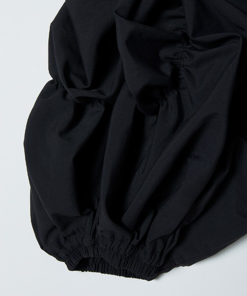 leinwande（ラインヴァンド） tシャツ 半袖 Flower Bubble Sleeve Top