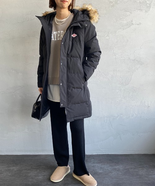 DANTON」 ダウンコート M ブラック レディース : 81314744 : ZOZOTOWN  