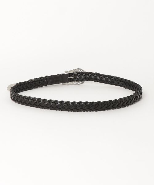 ベルト レディース 「ADAMPATEK/アダムパテック」braided leather belt/編み込みレザーベルト｜zozo｜09