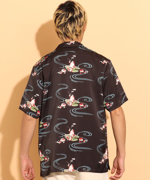 エトロ　アロハシャツ ノースフェイス トドラーショートスリーブアロハベントシャツ