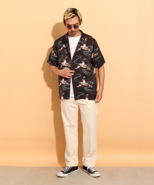 エトロ　アロハシャツ ROTAR シャツ Goldfish Textile Aloha Shirt メンズ レディース