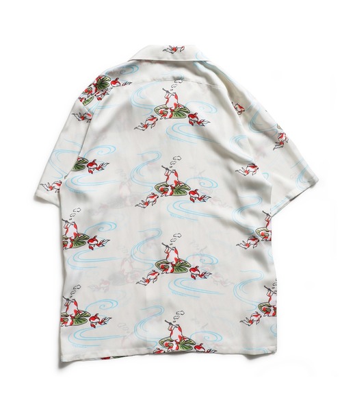 ROTAR シャツ Goldfish Textile Aloha Shirt メンズ レディース
