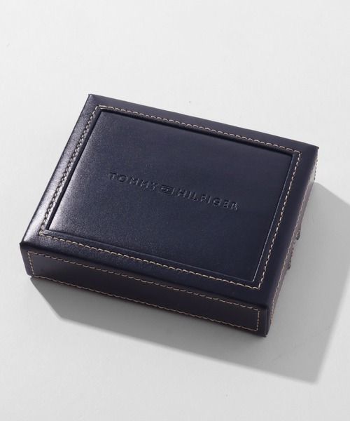トミーヒルフィガー 折り財布 ウォレット スキミング防止機能 ロゴ トリコロール TOMMY HILFIGER（トミー・ヒルフィガー） 二つ折り財布 財布 「TOMMY