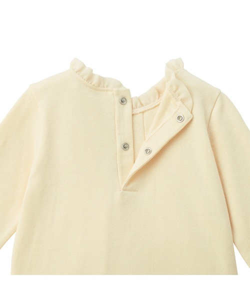 tシャツ シルエットベア長袖Ｔシャツ キッズ 子供服 女の子の画像