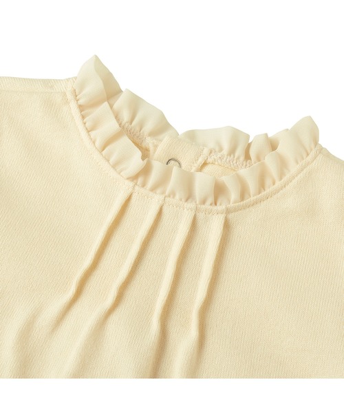 tシャツ シルエットベア長袖Ｔシャツ キッズ 子供服 女の子の画像