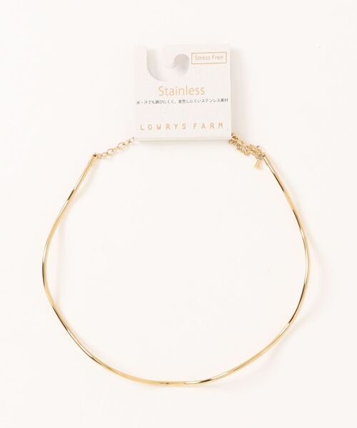 LOWRYS FARM（ローリーズファーム） チョーカー ステンレスフープ