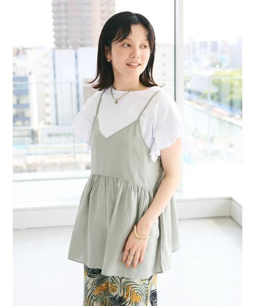 CRAFT STANDARD BOUTIQUE チュニック レーヨンキャミチュニック