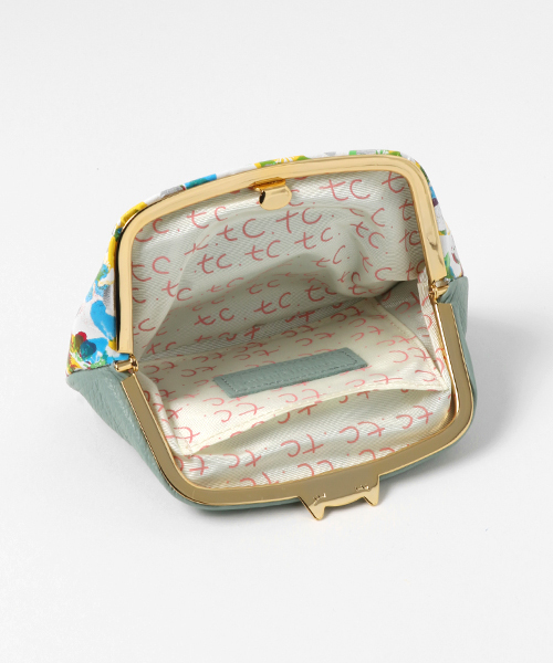 【美品】ツモリチサト キャリー 財布 小銭入れ ミニ かわいい 猫 tsumori chisato CARRY（ツモリチサトキャリー） コインケース ドット