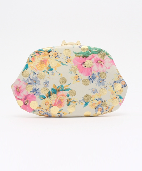 ドットフラワーネコ 小銭入れ／tsumori chisato CARRY tsumori chisato CARRY（ツモリチサトキャリー） コインケース ドット