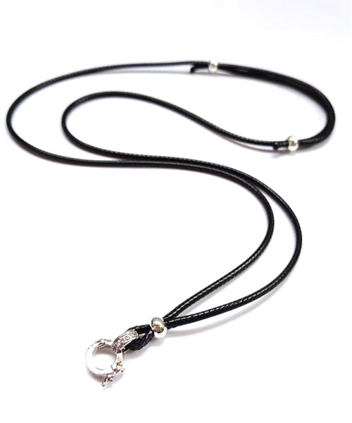 ブラックダブルループネックレス ROOP TOKYO ネックレス DOUBLE BLACK NECKLACE/ダブルブラック