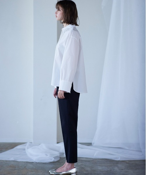 セ*コ様 Marilyn Moon モダンシアー2ウェイスリーブブラウス 再入荷】modern tuck frill volume sleeve blouse – MARILYN
