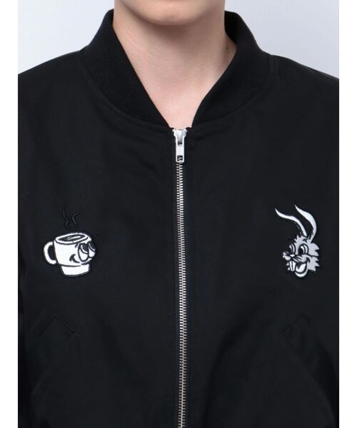 GYDA（ジェイダ） ブルゾン アウター NO COFFEE NO GYDAショートMA1