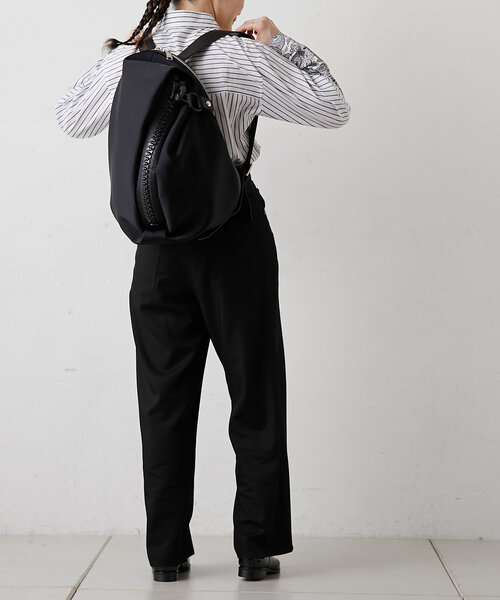 1回使用極美品【kawa-kawa】NO961 25bis リュック 黒 ear PAPILLONNER（イア パピヨネ） デイバック リュック 「kawa-kawa